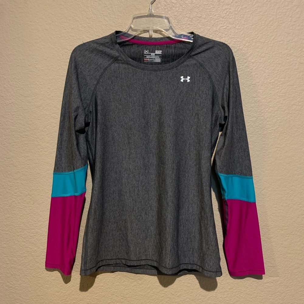 Under Armour Gray Long Workout Shirt